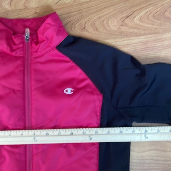 Champion Cold Weather Gear Pink Black Long Sleeved Activewear Full Zip J… - Picture 13 of 16
